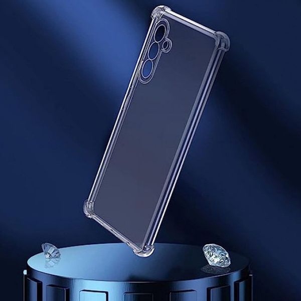TPU чохол GETMAN Ease logo посилені кути Full Camera для Samsung Galaxy M14 5G Безбарвний (прозорий) 294597 фото