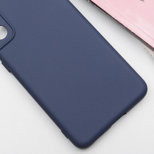 Чохол Silicone Cover Lakshmi Full Camera (AA) для Samsung Galaxy S24 FE Синій / Midnight blue 323730 фото