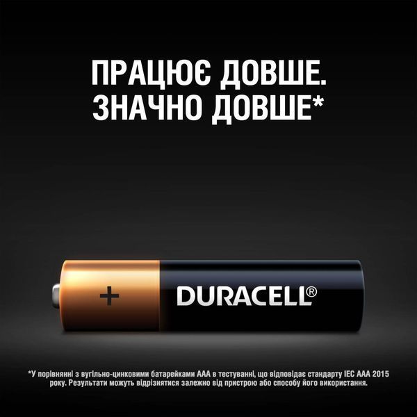 Батарейка DURACELL LR03 MN2400 1x2 шт. 306254 фото