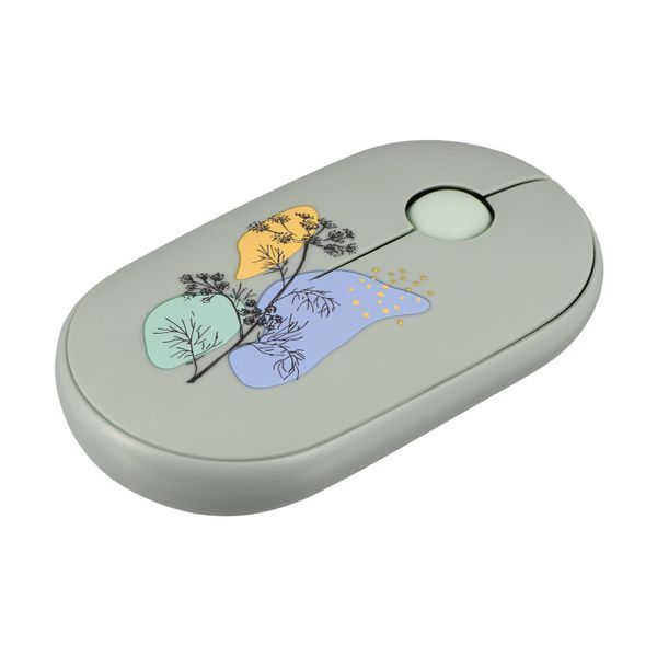 Миша 2E MF300 FLORA:DILL Silent WL BT, зелений (2E-MF300WFLORAGN) 373912 фото