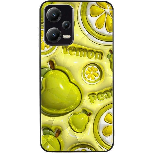 TPU+PC чохол Prisma Fluffie для Xiaomi Poco X5 5G / Note 12 5G Lemon 358075 фото