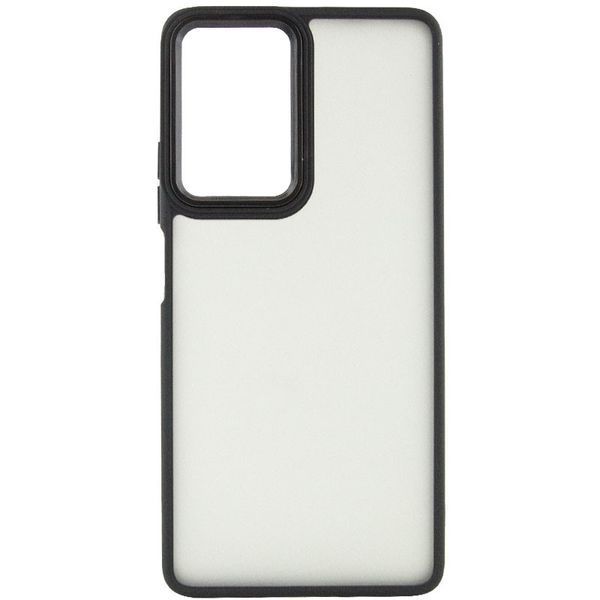 Чохол TPU+PC Lyon Frosted для Infinix Hot 50 4G Black 346525 фото