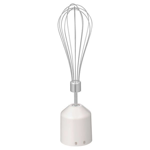 Блендер Sencor заглибний Pulse, 180Вт, 4в1, чаша-700мл, безпровідний, USB-C, капучинатор, біло-рожевий (SHB9130WH) 383095 фото