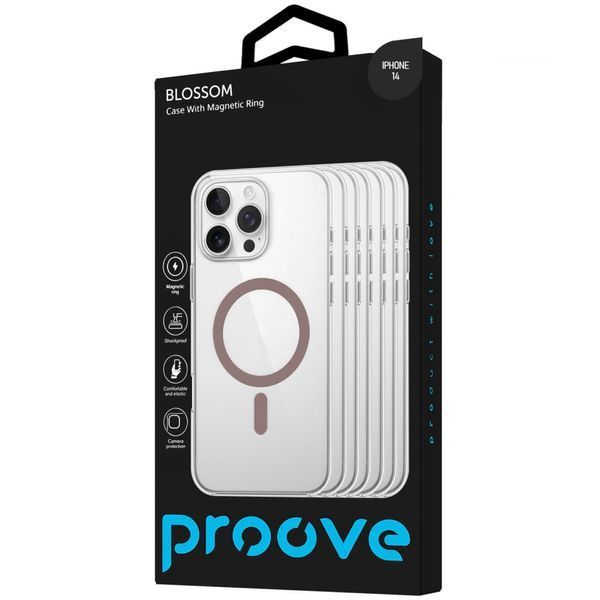 Чохол Proove Blossom Case with Magnetic Ring iPhone 14 mint (PCBLIP140009) 359755 фото