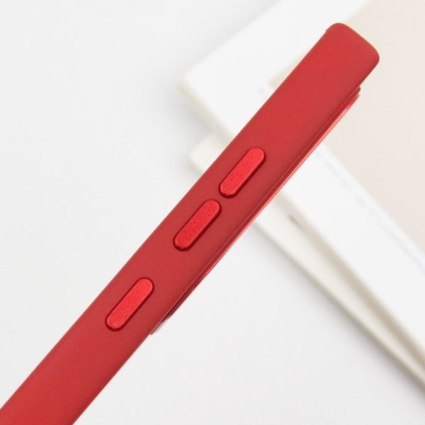 TPU чохол Bonbon Metal Style with MagSafe для Samsung Galaxy S24 Ultra Червоний / Red 283974 фото