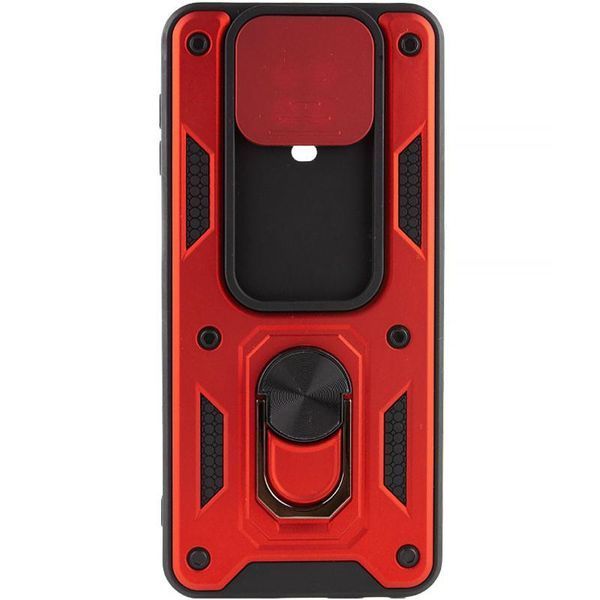 Чохол Ummi Camshield Serge Ring для Xiaomi Redmi Note 9s / Note 9 Pro / 9 Pro Max Червоний 390788 фото
