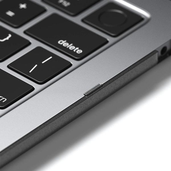 Чохол-накладка Clear Shell для Apple MacBook Air 13.3'' (A1932/A2179/A2337) Сірий 400753 фото
