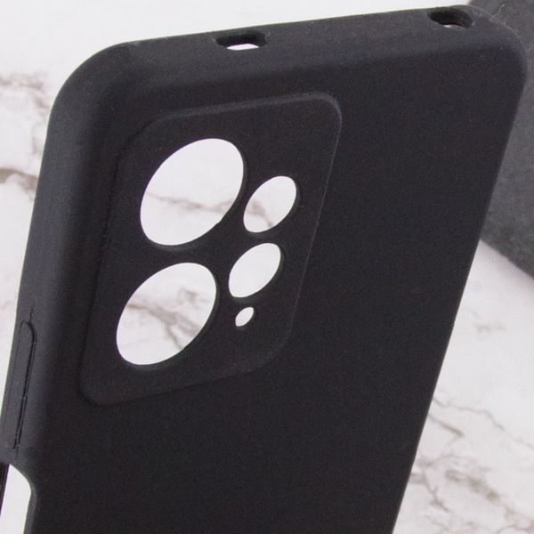 Чохол Silicone Cover Lakshmi Full Camera (AAA) для Xiaomi Redmi Note 12 4G Чорний / Black 271854 фото