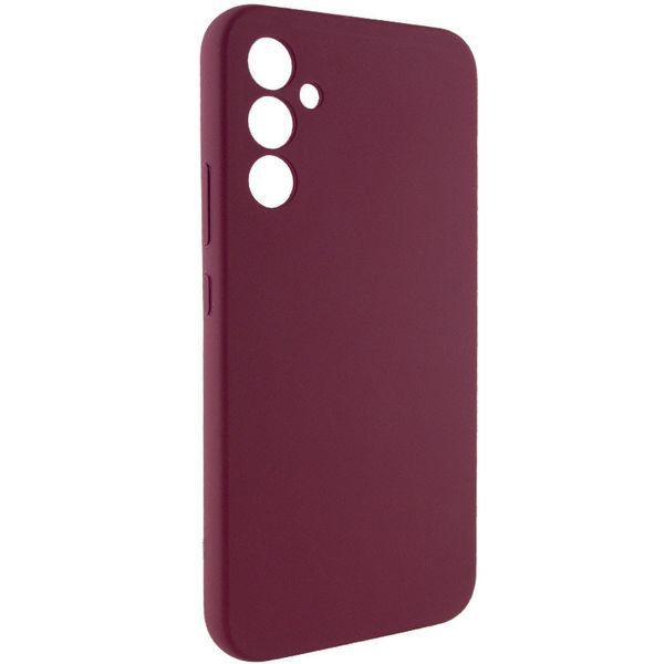 Чохол Silicone Cover Lakshmi Full Camera (AAA) для Samsung Galaxy S24+ Бордовий / Plum 286906 фото