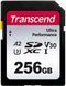 Карта пам'яті Transcend SD 256GB C10 UHS-I U3 A2 R160/W90MB/s 4K (TS256GSDC340S) 371732 фото 1