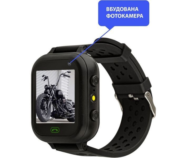 Смарт-годинник Для дітей AmiGo GO009 Black (Чорний) 272528 фото