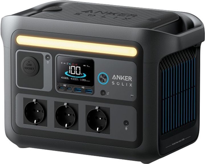 Зарядна станція Anker SOLIX C800X 768Wh 1200W EU 406421 фото