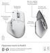 Миша LOGITECH MX Master 3S For Mac Performance Wireless, Pale Grey (910-006572) 306833 фото 9