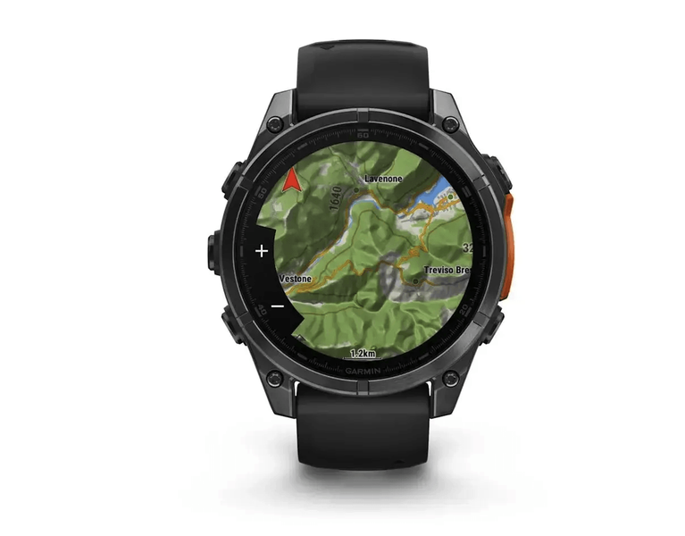 Смарт-годинник Garmin Fenix 8 47mm AMOLED Slate Gray with Black Silicone Band (010-02904-00) 323569 фото