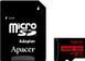 Карта пам'яті Apacer microSDXC UHS-I 64GB R100 V10 A1 + SD adapter (AP64GMCSX10UB-R) 318909 фото 2