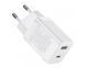 Зарядний Пристрій Baseus Super Si Pro Quick Charger Type-C+USB 30W CCSUPP-E02 White 241478 фото 1