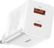 Зарядний Пристрій Baseus Super Si Pro Quick Charger Type-C+USB 30W CCSUPP-E02 White 241478 фото 14