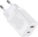 Зарядний Пристрій Baseus Super Si Pro Quick Charger Type-C+USB 30W CCSUPP-E02 White 241478 фото 13