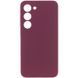 Чохол Silicone Cover Lakshmi Full Camera (AAA) для Samsung Galaxy S24+ Бордовий / Plum 286906 фото 1