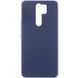 Чохол Silicone Cover Lakshmi (AAA) для Xiaomi Redmi Note 8 Pro Темно-синій / Midnight blue 285557 фото 1