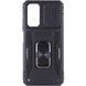 Ударостійкий чохол Camshield Army Ring для Xiaomi Redmi Note 11 (Global) / Note 11S / Note 12S Чорний / Black 256154 фото 4