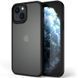 TPU+PC чохол Metal Buttons для Apple iPhone 13 (6.1") Чорний 217612 фото 1