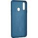 Чохол-накладка Samsung A217 (A21s-2020) Full Soft Case Blue 176474 фото 2