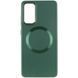 TPU чохол Bonbon Metal Style with MagSafe для Samsung Galaxy A25 5G Зелений / Army Green 316872 фото 2