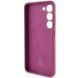 Чохол Silicone Cover Lakshmi Full Camera (AAA) для Samsung Galaxy S24+ Бордовий / Plum 286906 фото 4