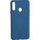 Чохол-накладка Samsung A217 (A21s-2020) Full Soft Case Blue 176474 фото 1