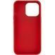 TPU чохол Bonbon Metal Style для Apple iPhone 14 Pro (6.1") Червоний / Red 257180 фото 3