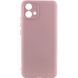 Чохол Silicone Cover Lakshmi Full Camera (AA) для Motorola Moto G84 Рожевий / Pink Sand 320557 фото 1