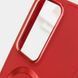 TPU чохол Bonbon Metal Style with MagSafe для Samsung Galaxy S24 Ultra Червоний / Red 283974 фото 10