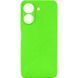 Чохол TPU GETMAN Liquid Silk Full Camera для Xiaomi Redmi 13C / Poco C65 Салатовий / Neon Green 354329 фото 1