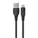 Кабель Proove Soft Silicone Lightning 2.4A (1m) (CCSO20001101) Black 316265 фото 1