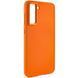 TPU чохол Bonbon Metal Style для Samsung Galaxy S24 Помаранчевий / Papaya 284974 фото 1