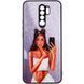 TPU+PC чохол Prisma Ladies для Xiaomi Redmi 9 Black in White 264129 фото 2