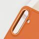 TPU чохол Bonbon Metal Style для Samsung Galaxy S24 Помаранчевий / Papaya 284974 фото 11