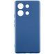 Чохол TPU GETMAN Liquid Silk Full Camera для Xiaomi Redmi Note 13 Pro 4G Синій / Navy Blue 357165 фото 1