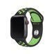 Ремінець Apple Watch Nike Sport Band 40mm/38mm Black / Lime Blast (MXQW2) 264924 фото 2