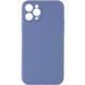 Силіконовий чохол Candy Full Camera для Apple iPhone 12 Pro (6.1") Блакитний / Mist blue 205947 фото 1
