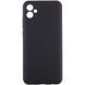 Чохол TPU GETMAN Liquid Silk Full Camera для Samsung Galaxy A05 Чорний / Black 323738 фото 1