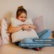 Масажна подушка Beurer для плечей, шиї, спини, ніг, літій- іонний акум., вага - 1,85кг, змінний чохол, бежевий (MG_139_BEIGE) 370313 фото 8