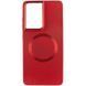 TPU чохол Bonbon Metal Style with MagSafe для Samsung Galaxy S24 Ultra Червоний / Red 283974 фото 2