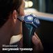 Бритва електр. Philips роторна Series 7000, 9Вт, бритв.головок-3, Li-Ion, сух.+волог., тример, чохол, Bt., сіро-синій (S7882/55) 363452 фото 10