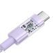 Кабель Baseus Gem Fast-Charging Type-C To Type-C 100W 2m (P10373000211-01) White 326646 фото 27