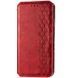 Шкіряний чохол книжка GETMAN Cubic (PU) для Xiaomi Redmi Note 9s / Note 9 Pro / Note 9 Pro Max Червоний 200426 фото 1