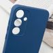 Чохол TPU GETMAN Liquid Silk Full Camera для Samsung Galaxy S24+ Синій / Navy Blue 397599 фото 5