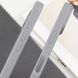 TPU чохол Transparent + Colour 1,5mm для Apple iPhone 16 (6.1") Grey 346577 фото 4