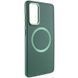 TPU чохол Bonbon Metal Style with MagSafe для Samsung Galaxy A25 5G Зелений / Army Green 316872 фото 1